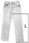  Размеры джинсов